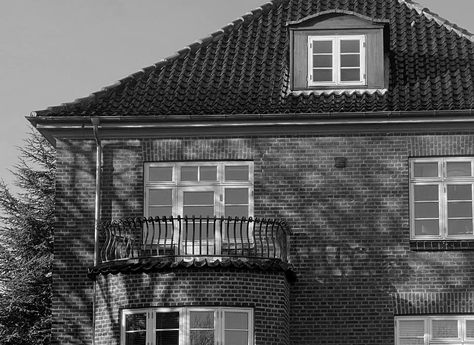 Facadebillede af Sagførernes domicil
