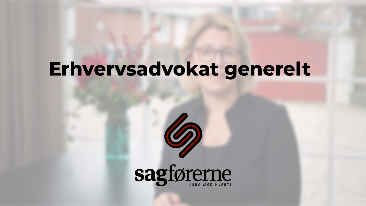 Video om erhvervsadvokat generelt